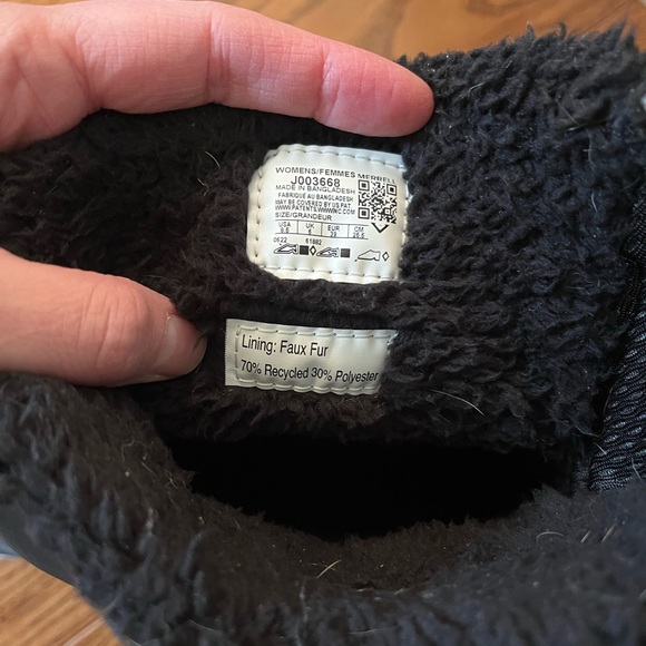 Women's Snowcreek Sport Mid Zip Polar Waterproof Boots -Merrell - Picture 9 of 11